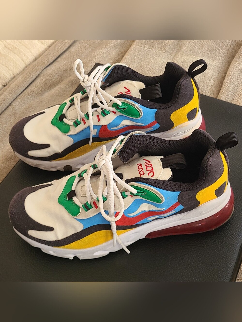 Nike Air Max 270 react multicolorSneakers DB 5938-161 youth 4.5/women 6